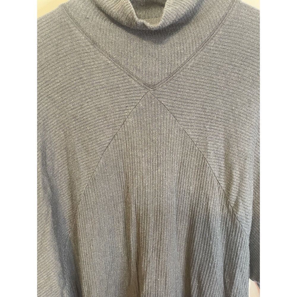 Project Social T Women's Sweater Gray Long Sleeve Minimal Lagenlook Size M - Picture 3 of 7